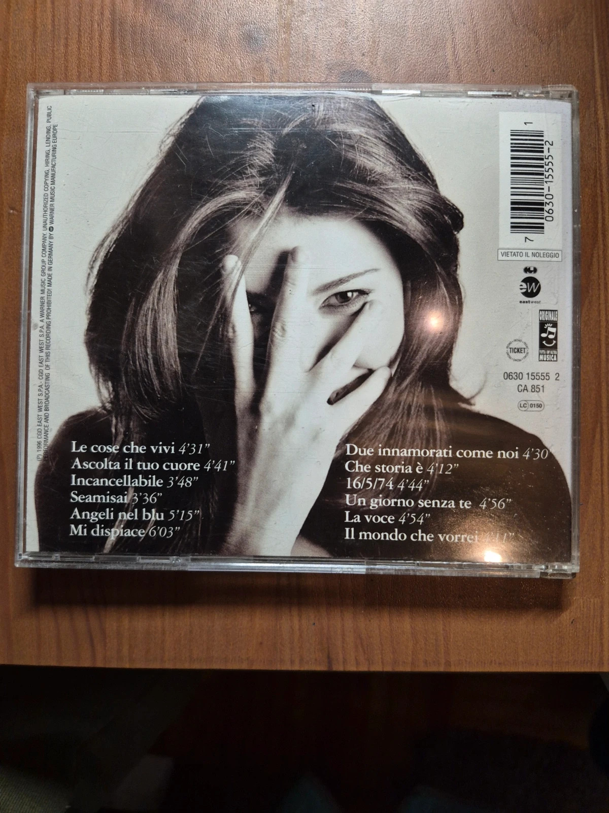 Cd audio Laura Pausini (le cose che vivi) 2