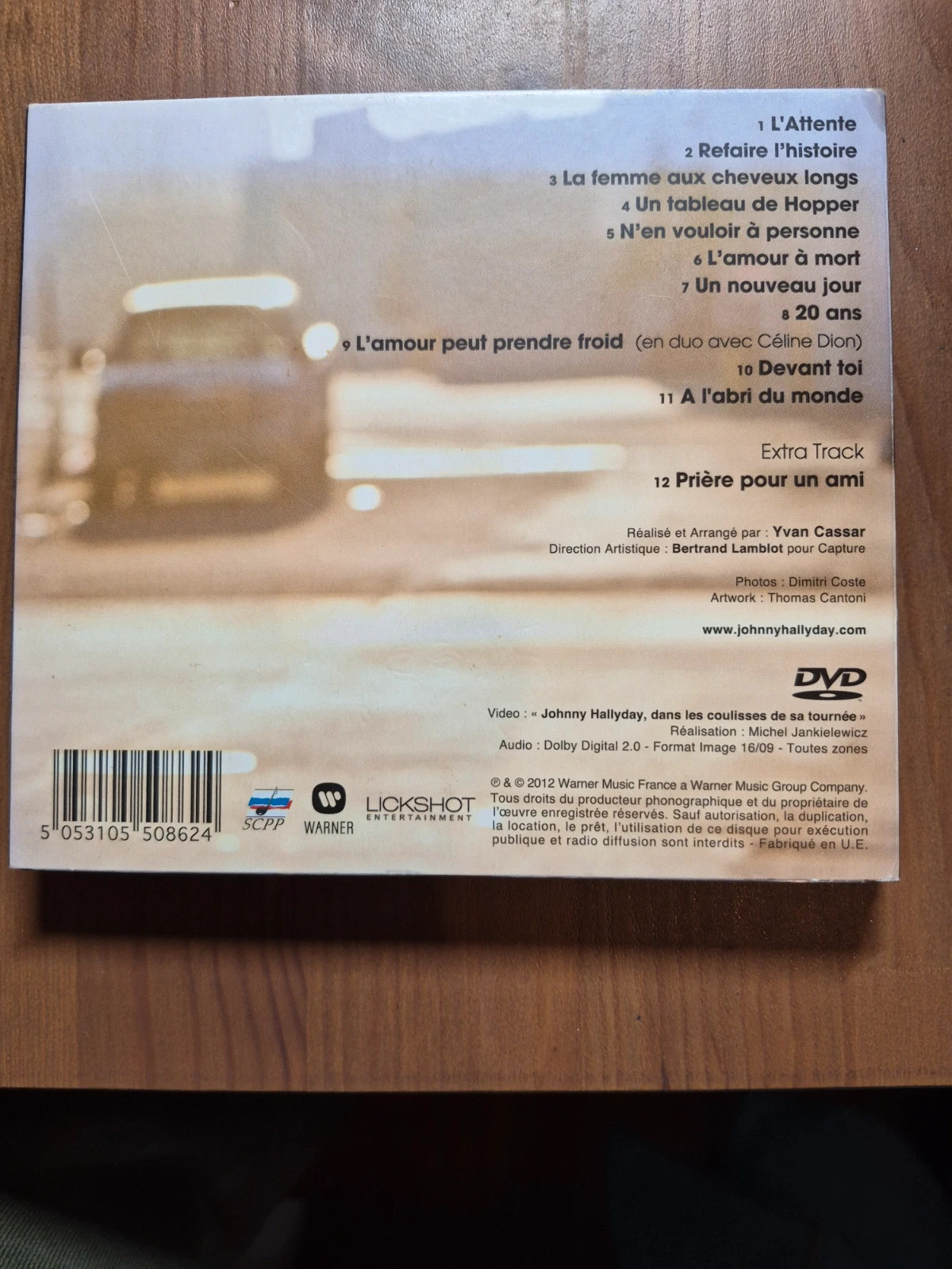 Cd&dvd Johnny Hallyday (l'attente) 2