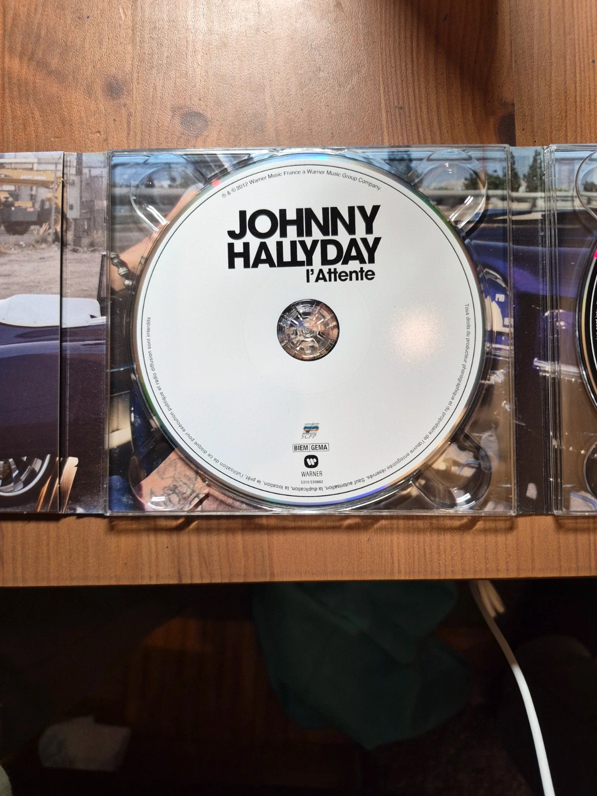 Cd&dvd Johnny Hallyday (l'attente) 5