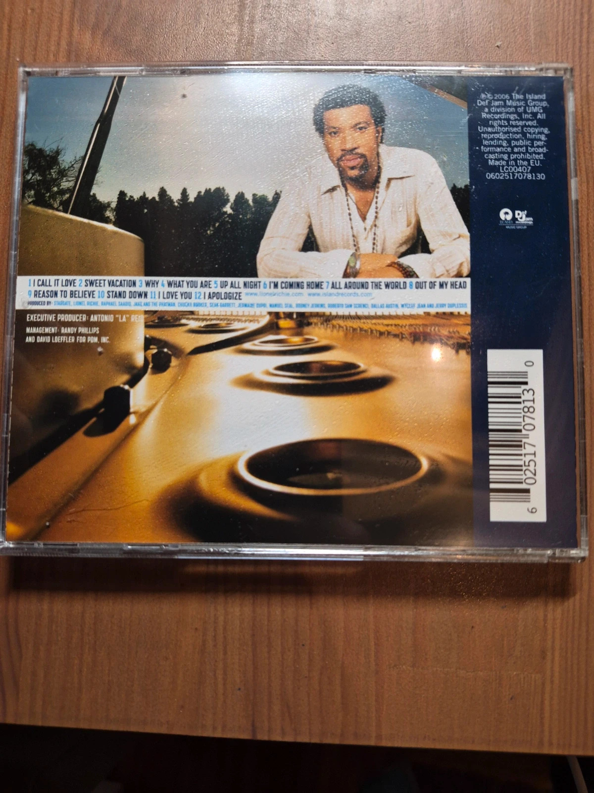 Cd audio Lionel Richie (coming home) 2
