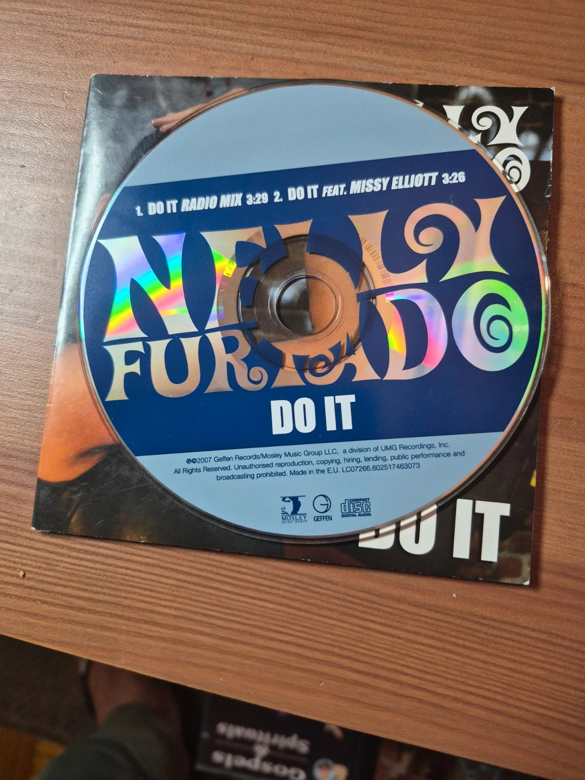 Cd audio Nelly Furtado ( do it) 3