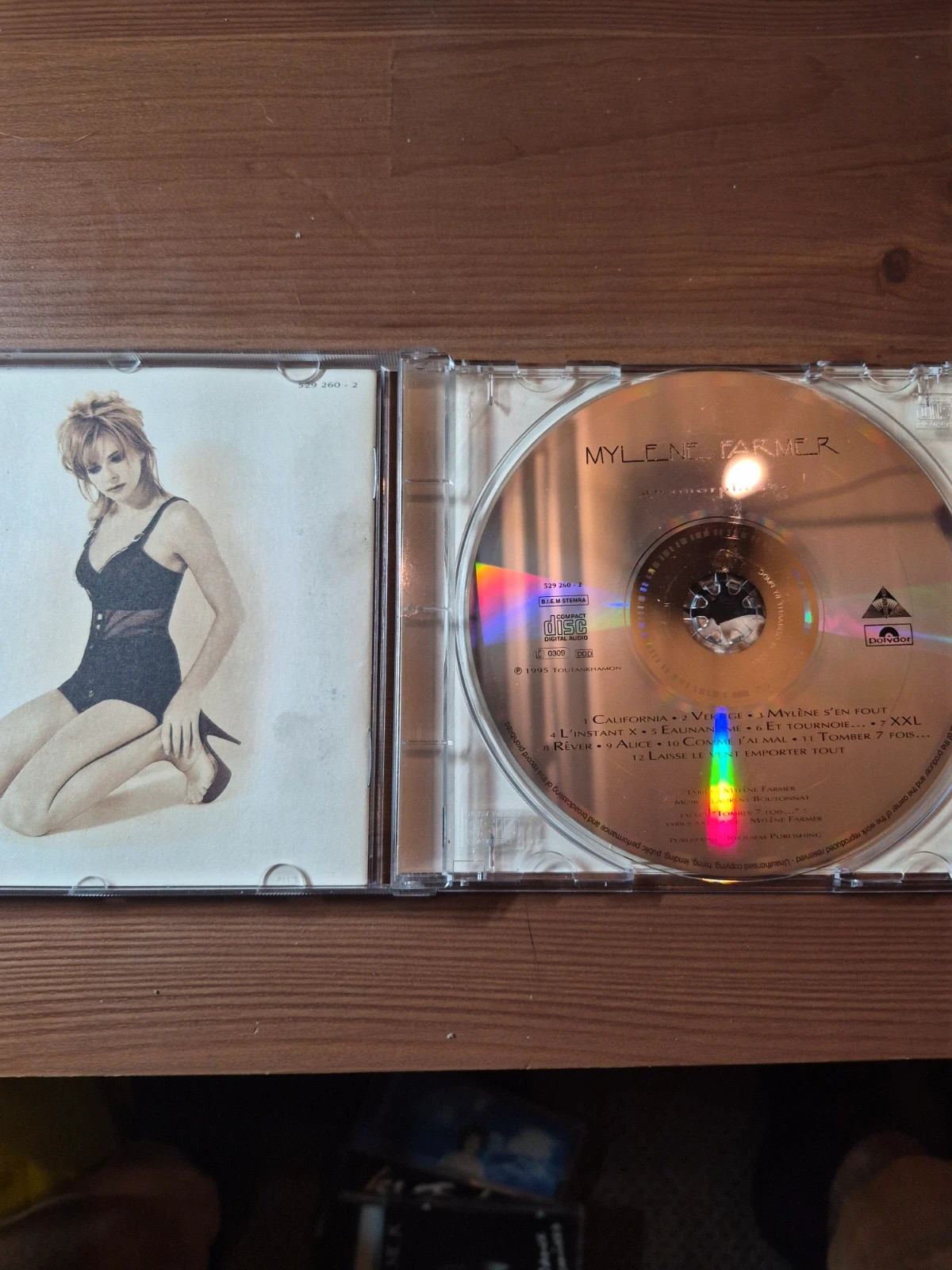 Cd audio Mylene Farmer (anamorphosee) 3