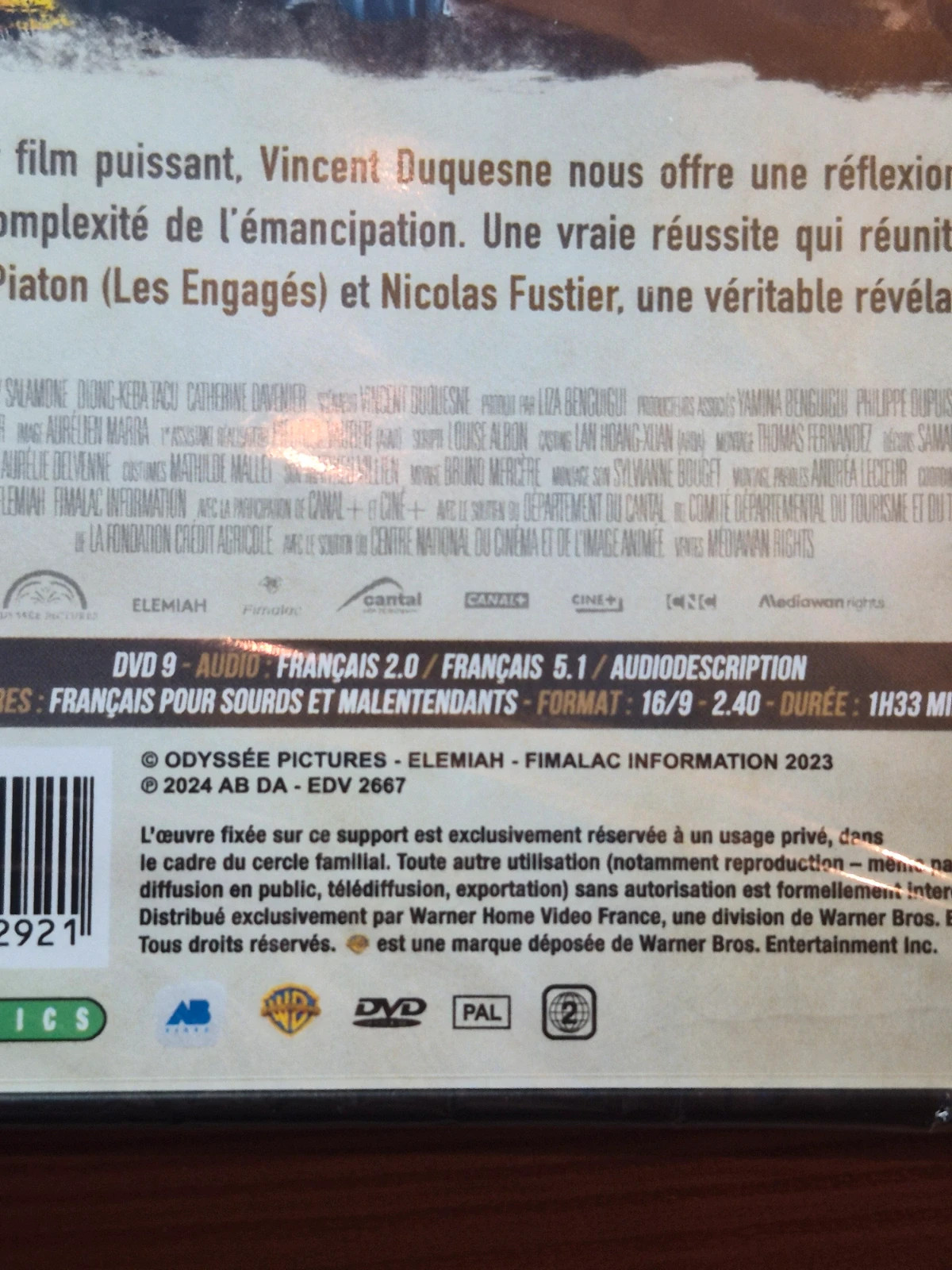 Dvd Garder Ton Nom sous blister 3