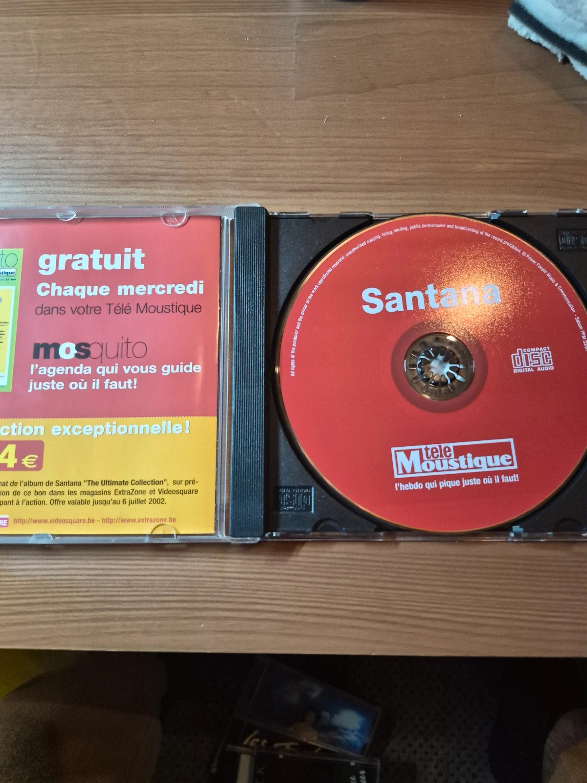 Cd audio Santana 3
