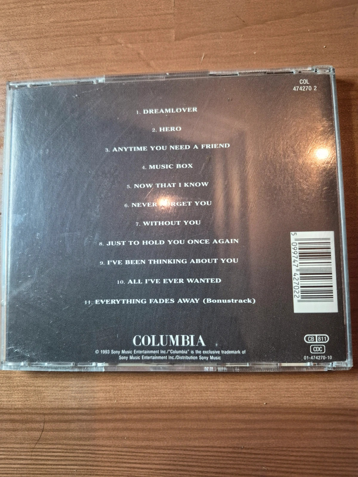 Cd audio Mariah Carey (music box) 2