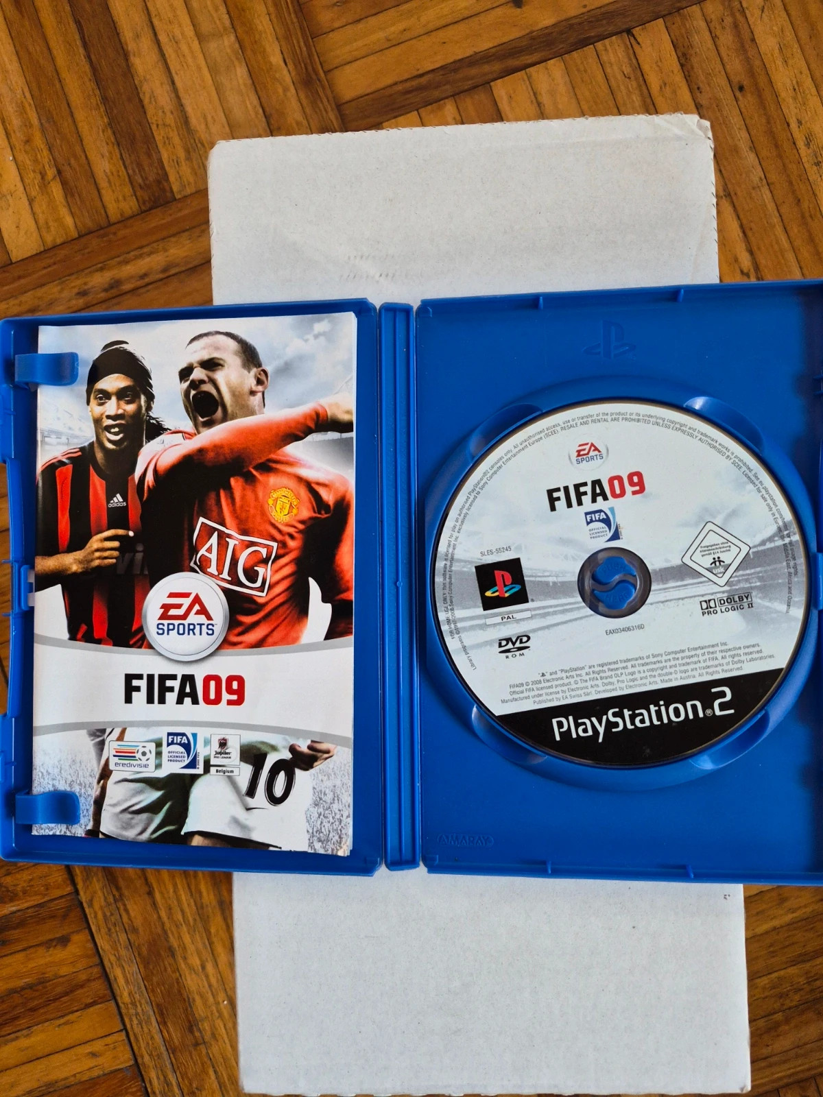 Jeu Fifa 09 pour PS2 (espagnol) 4