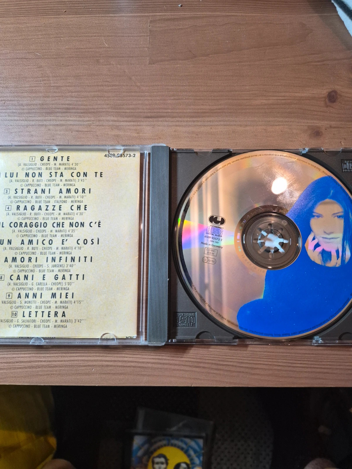 Cd audio Laura Pausini 3