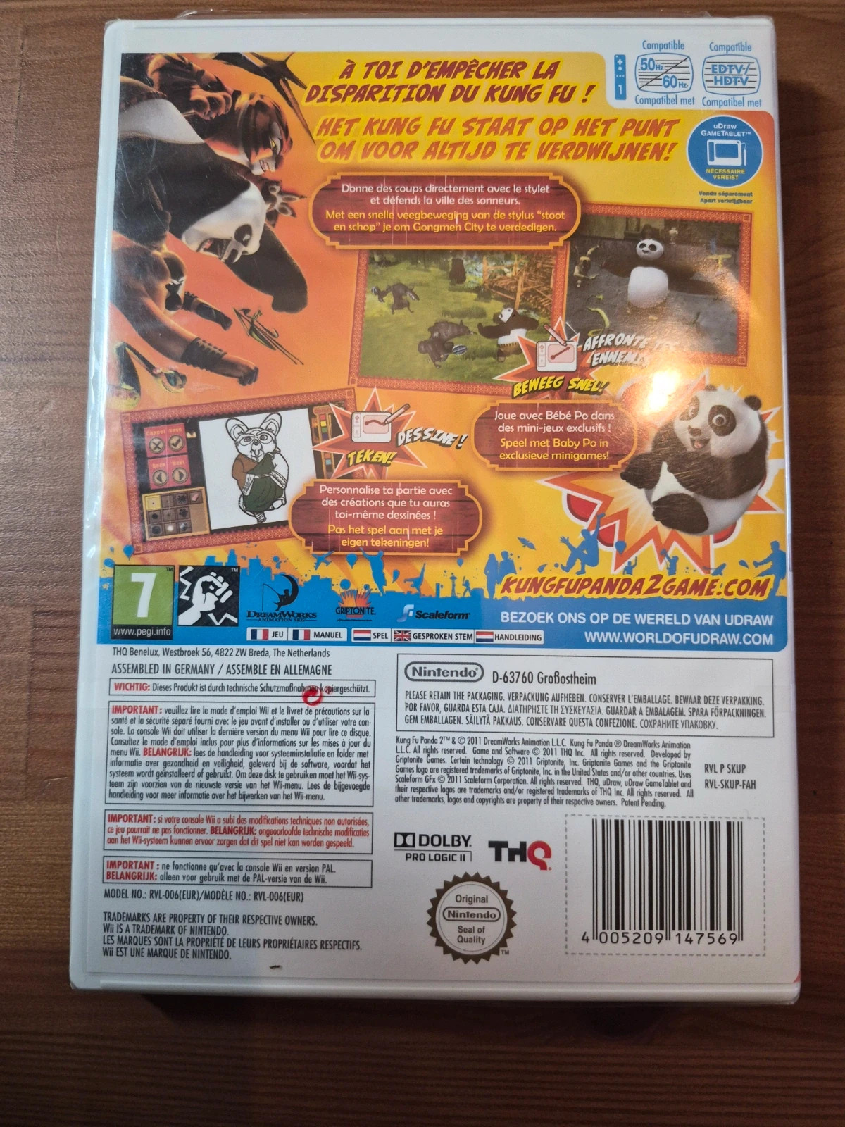Jeu Kung Fu Panda 2 pour Wii sous blister 2