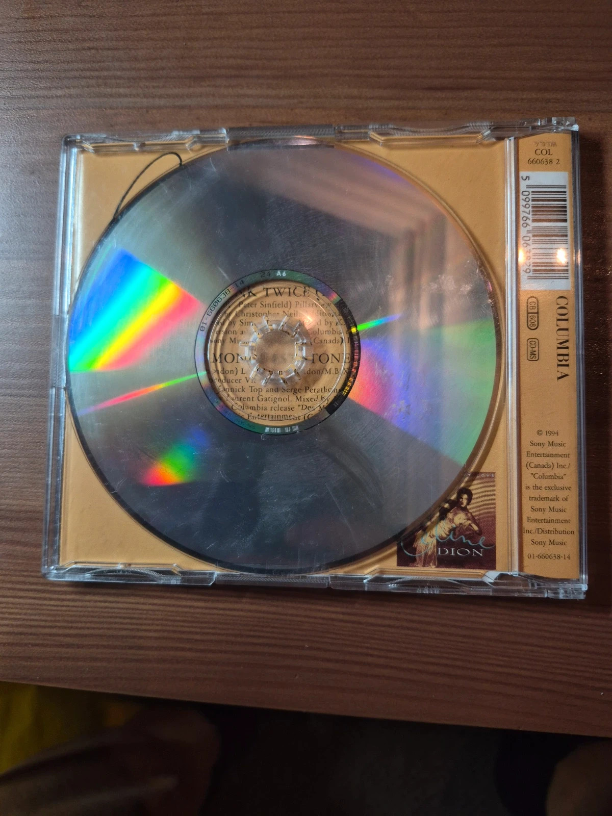 Cd audio Celine Dion (think twice) 2