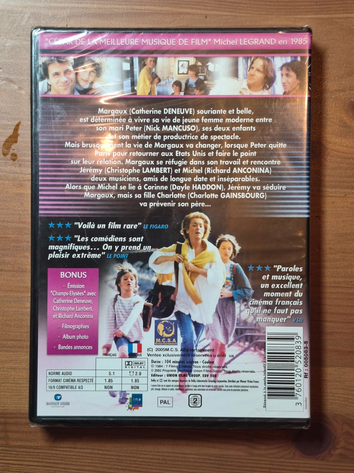 Dvd Paroles et musique sous blister 2