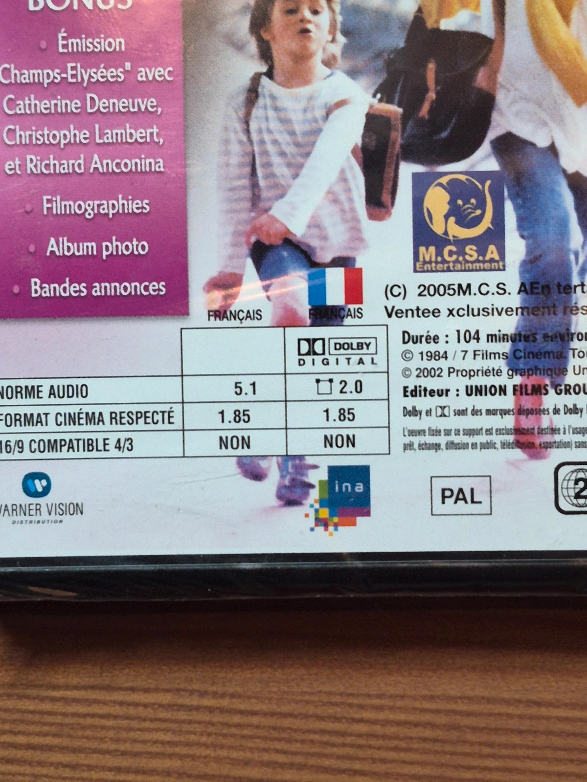 Dvd Paroles et musique sous blister 3