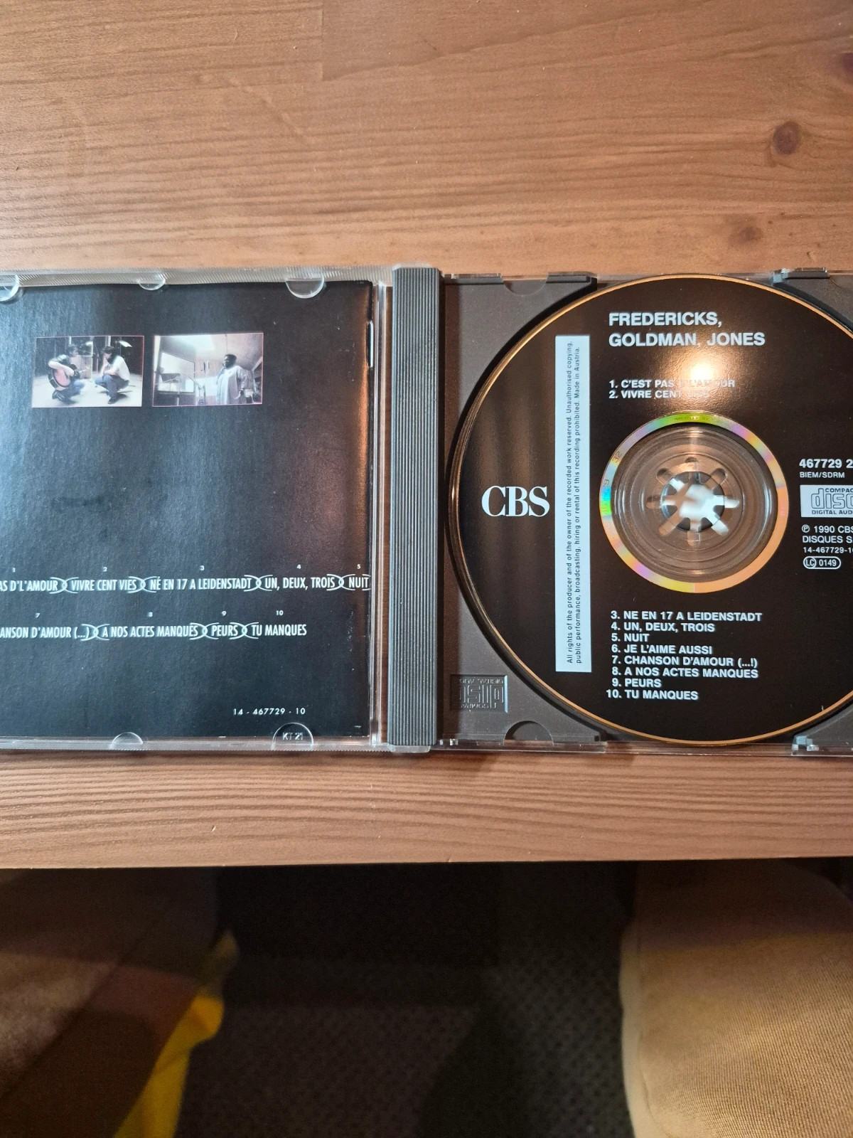Cd audio Fredericks goldman jones 3