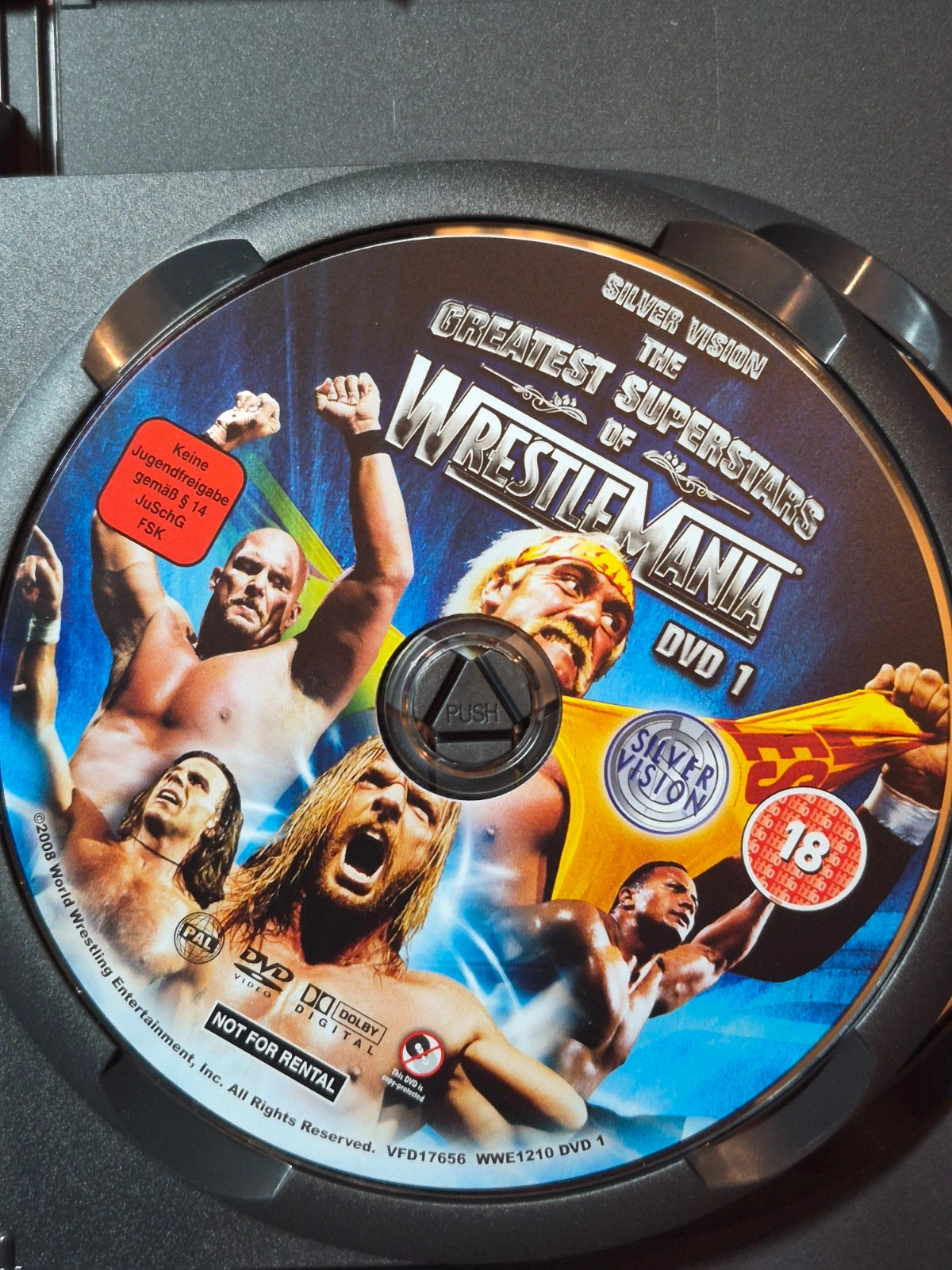 Dvd Wrestle Mania the greatest superstars 5