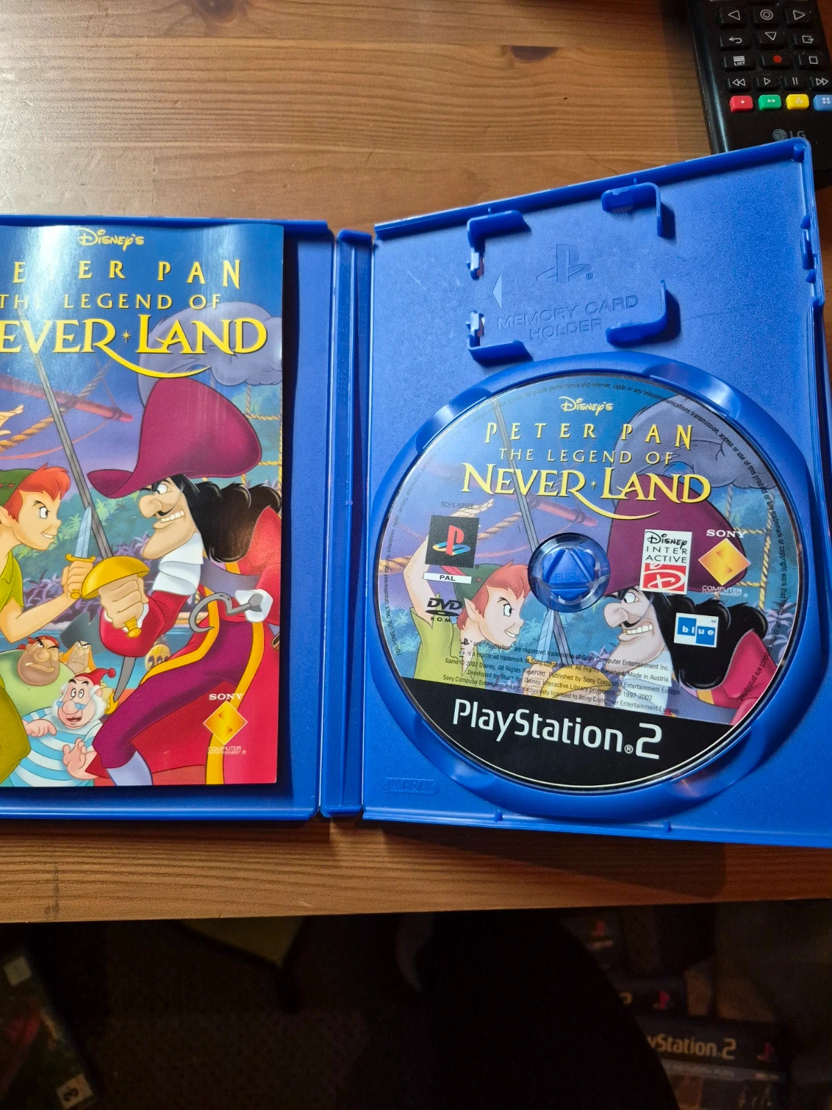 Jeu Peter pan poir PS2 complet 5