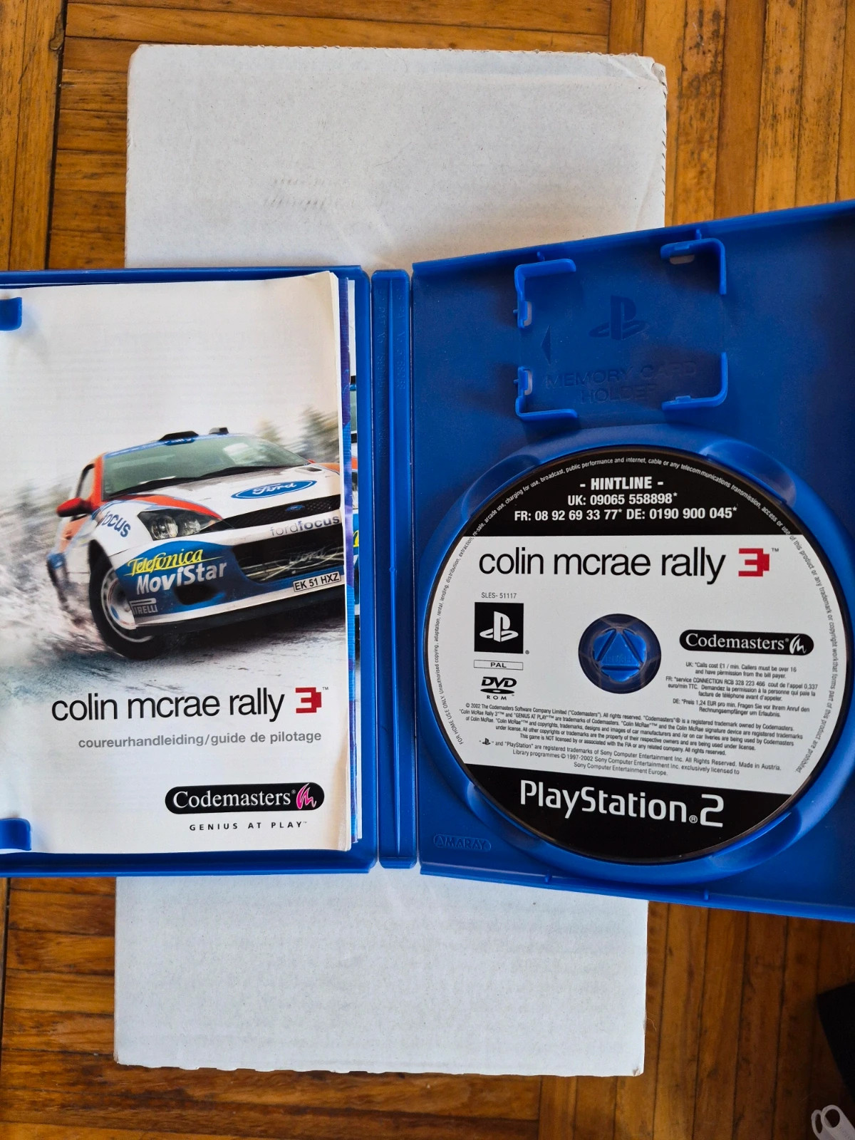 Jeu Colin mcrae 3 pour PS2 complet 4