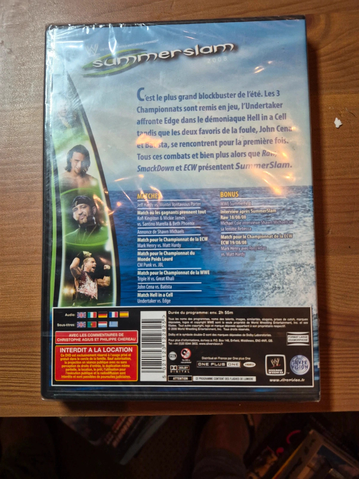 Dvd summerslam 2008 sous blister 2