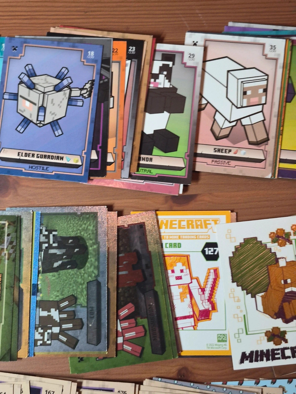 Lot de 150 cartes Minecraft panini – Panini 3