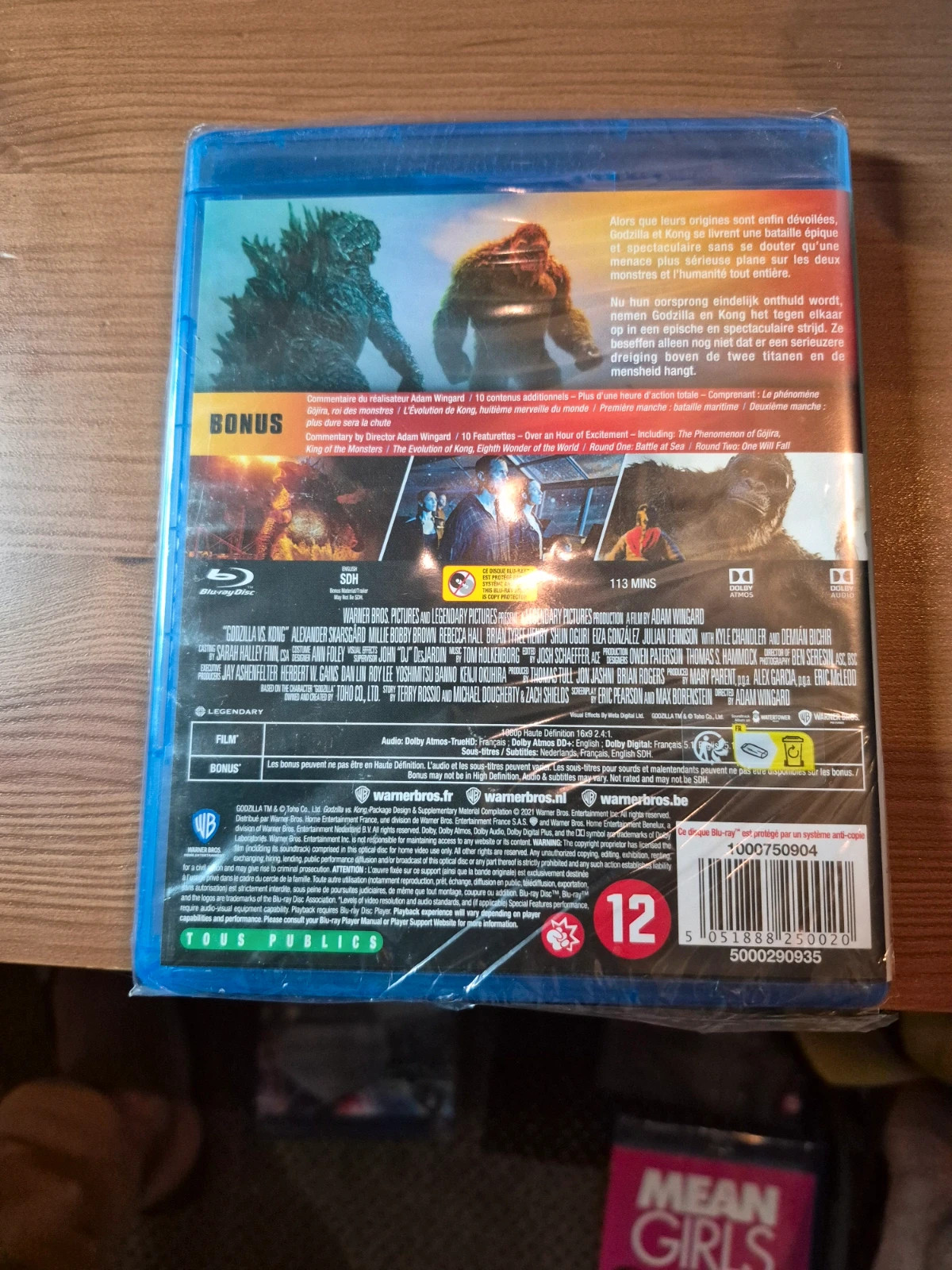 Blu-ray Godzilla vs King Kong sous blister 4