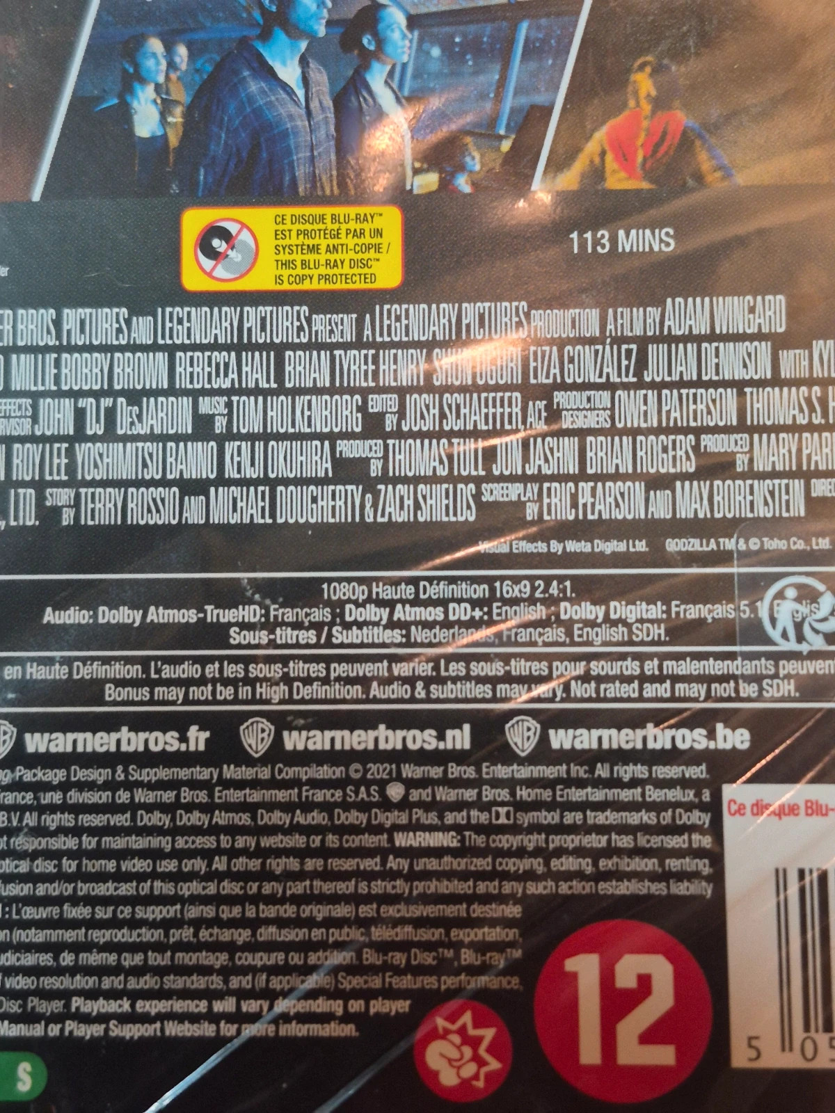 Blu-ray Godzilla vs King Kong sous blister 5
