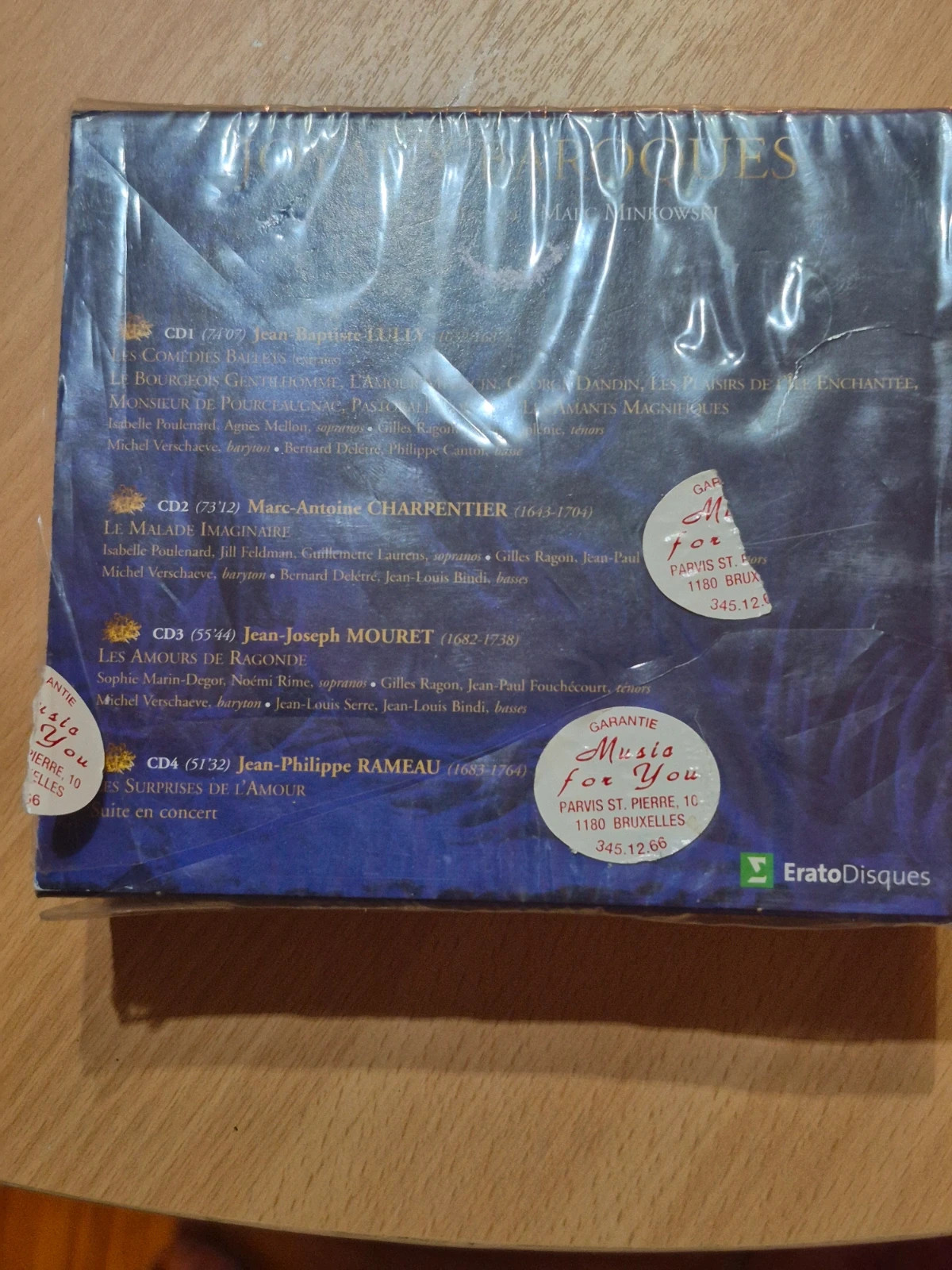 Coffret Cd audio Joyaux Baroques 2