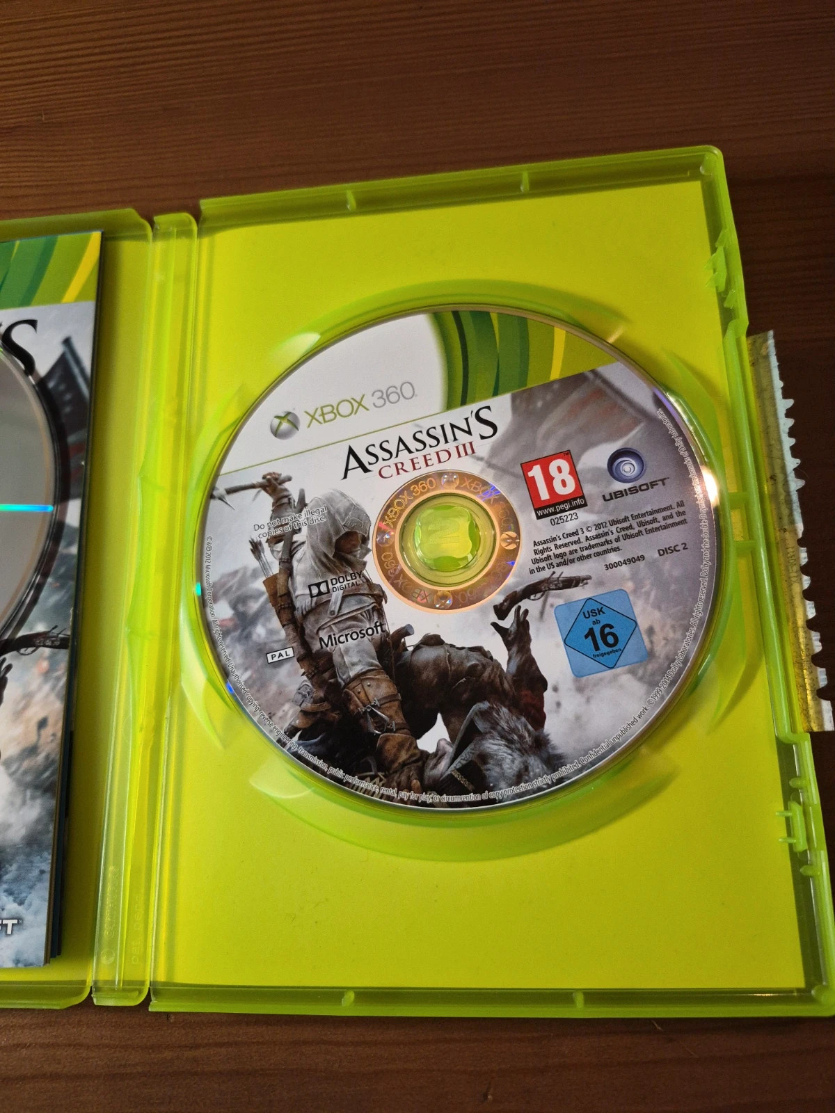 Jeu Assasin’s creed 3 pour xbox 360 complet 5