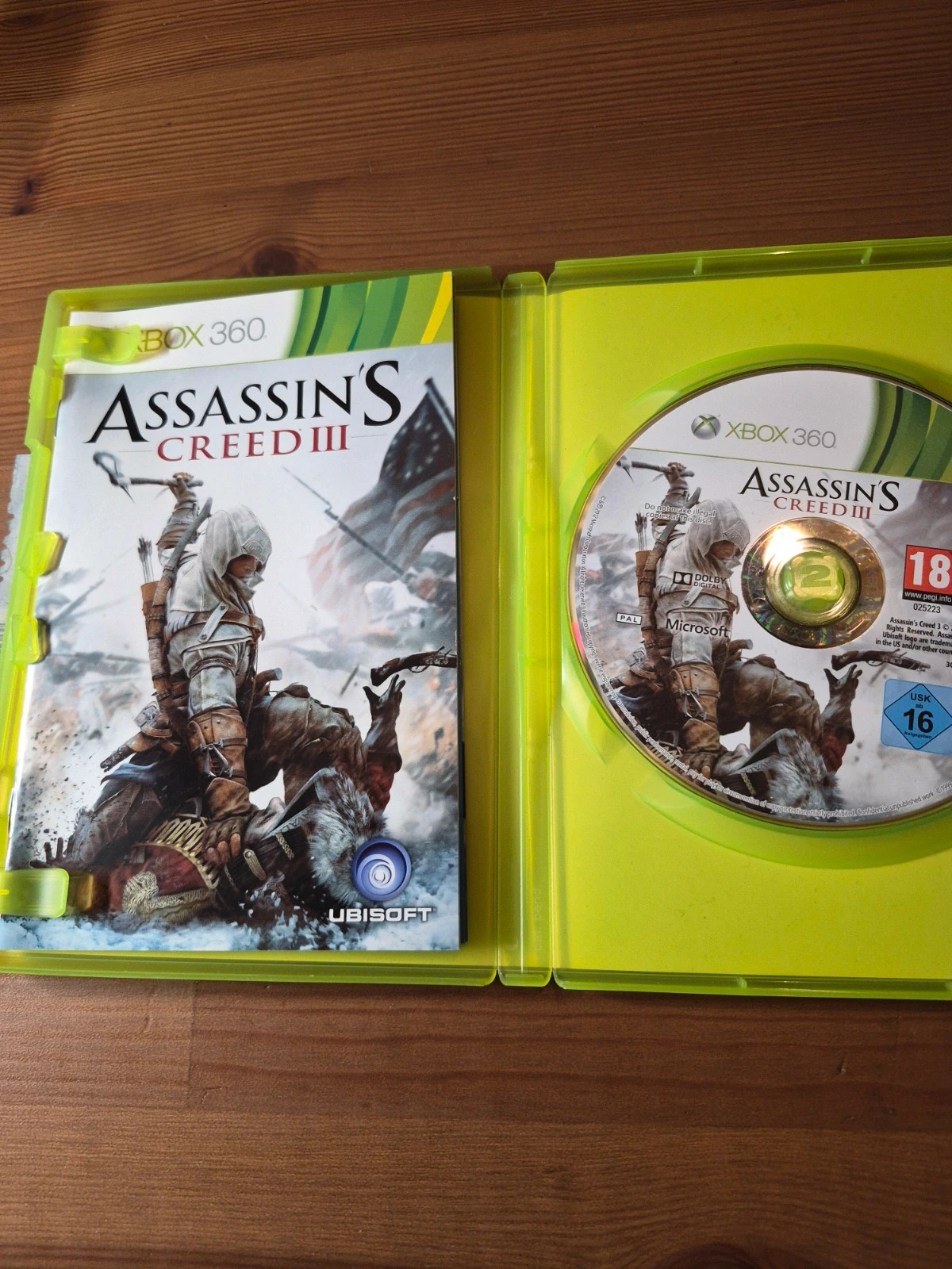 Jeu Assasin’s creed 3 pour xbox 360 complet 3