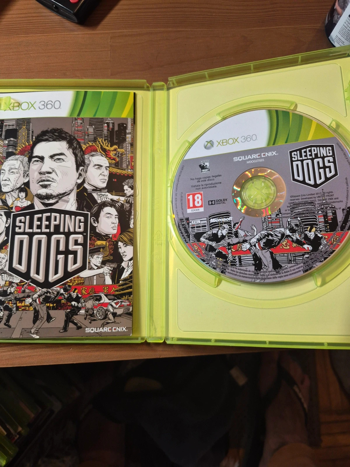 Jeu Sleeping Dogs xbox 360 édition Italienne 🇮🇹 complet 3