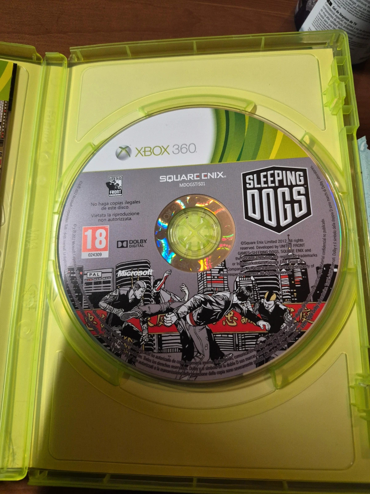 Jeu Sleeping Dogs xbox 360 édition Italienne 🇮🇹 complet 4