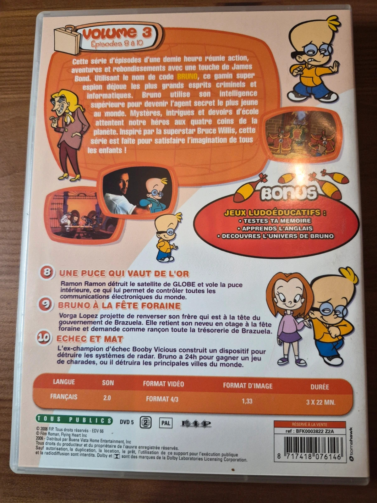 Dvd Bruno le kid volume 3 2