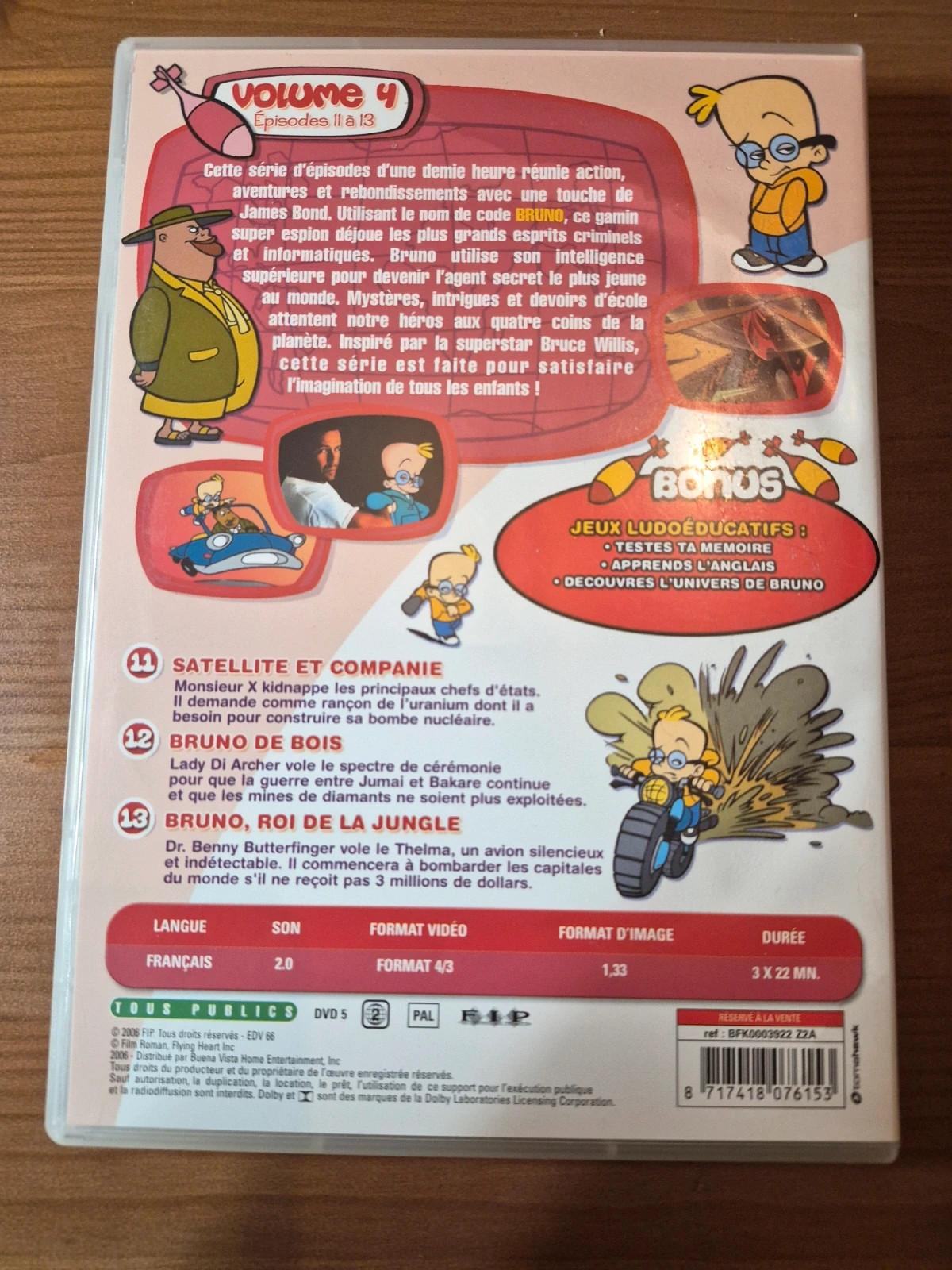 Dvd Bruno le kid volume 4 2