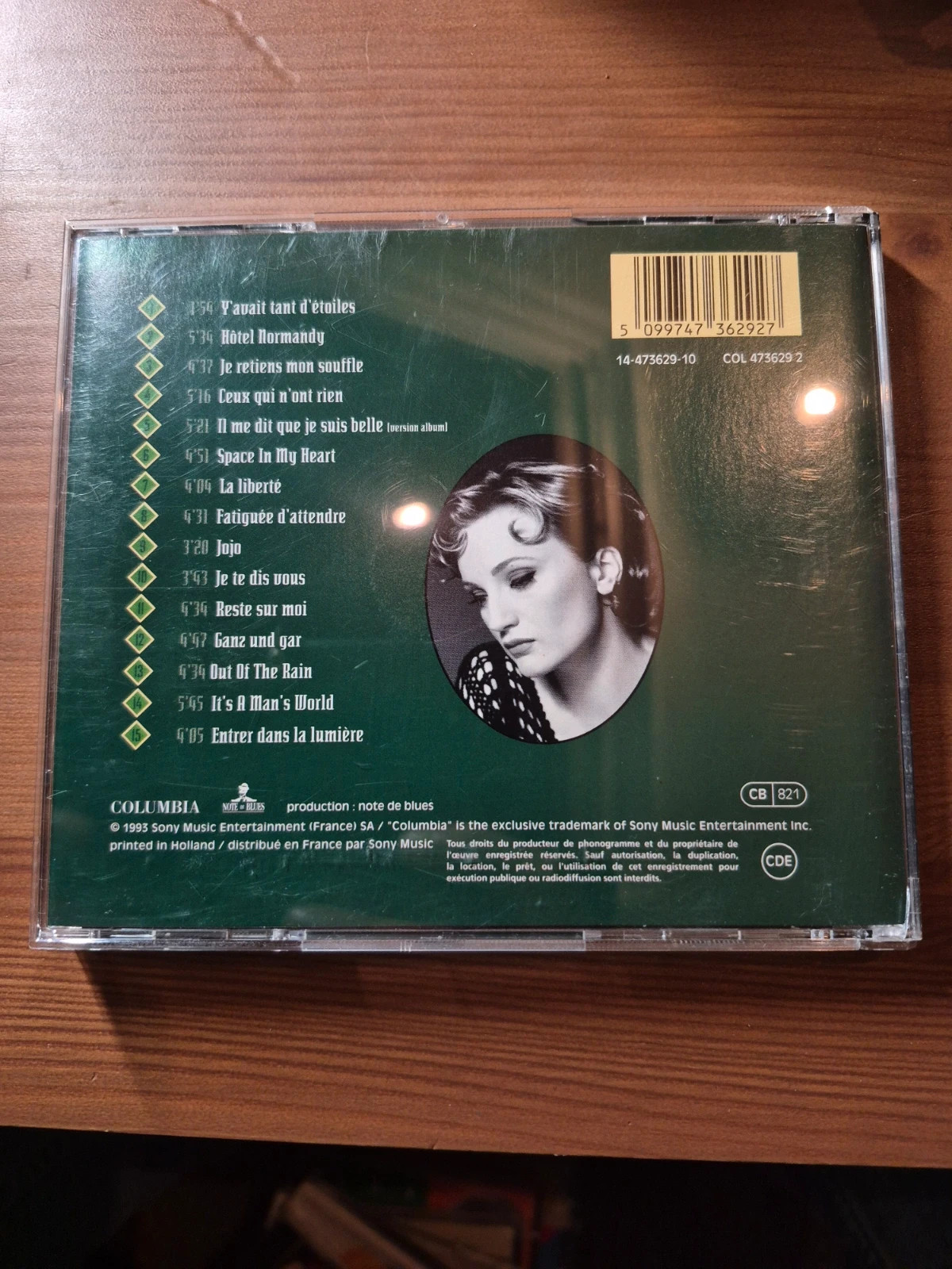 Cd audio Patricia Kaas ( je te dis vous) 2