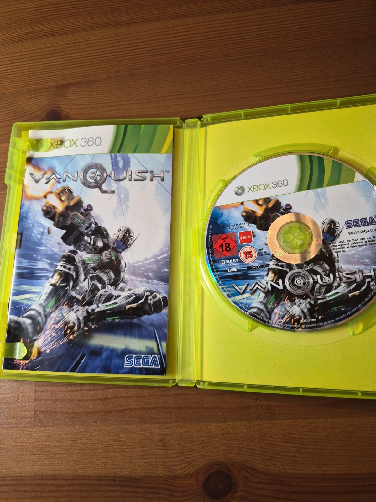 Jeu Vanquish pour xbox 360 complet 4