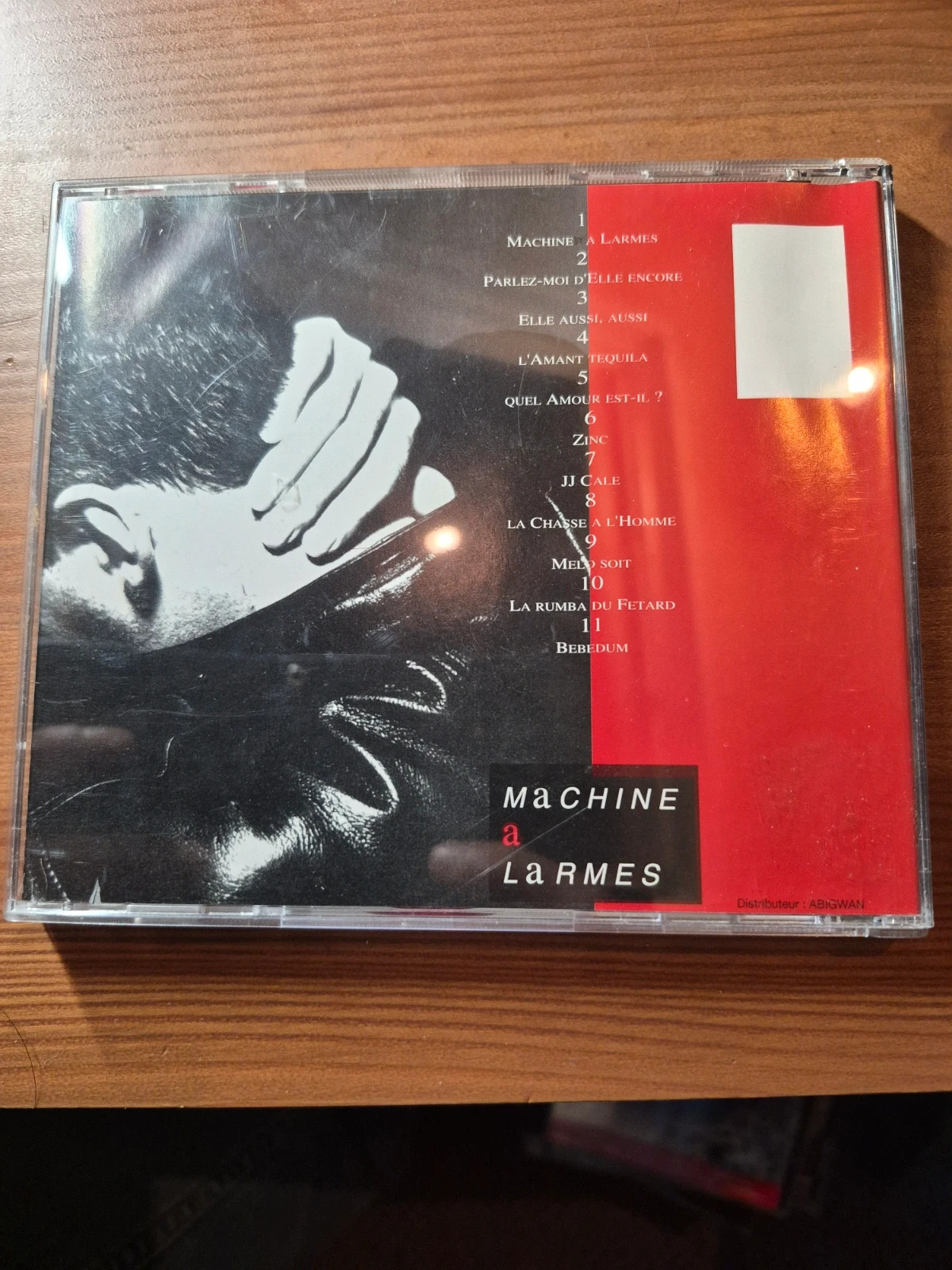 Cd audio Philippe lafontaine (machine a larmes) 2