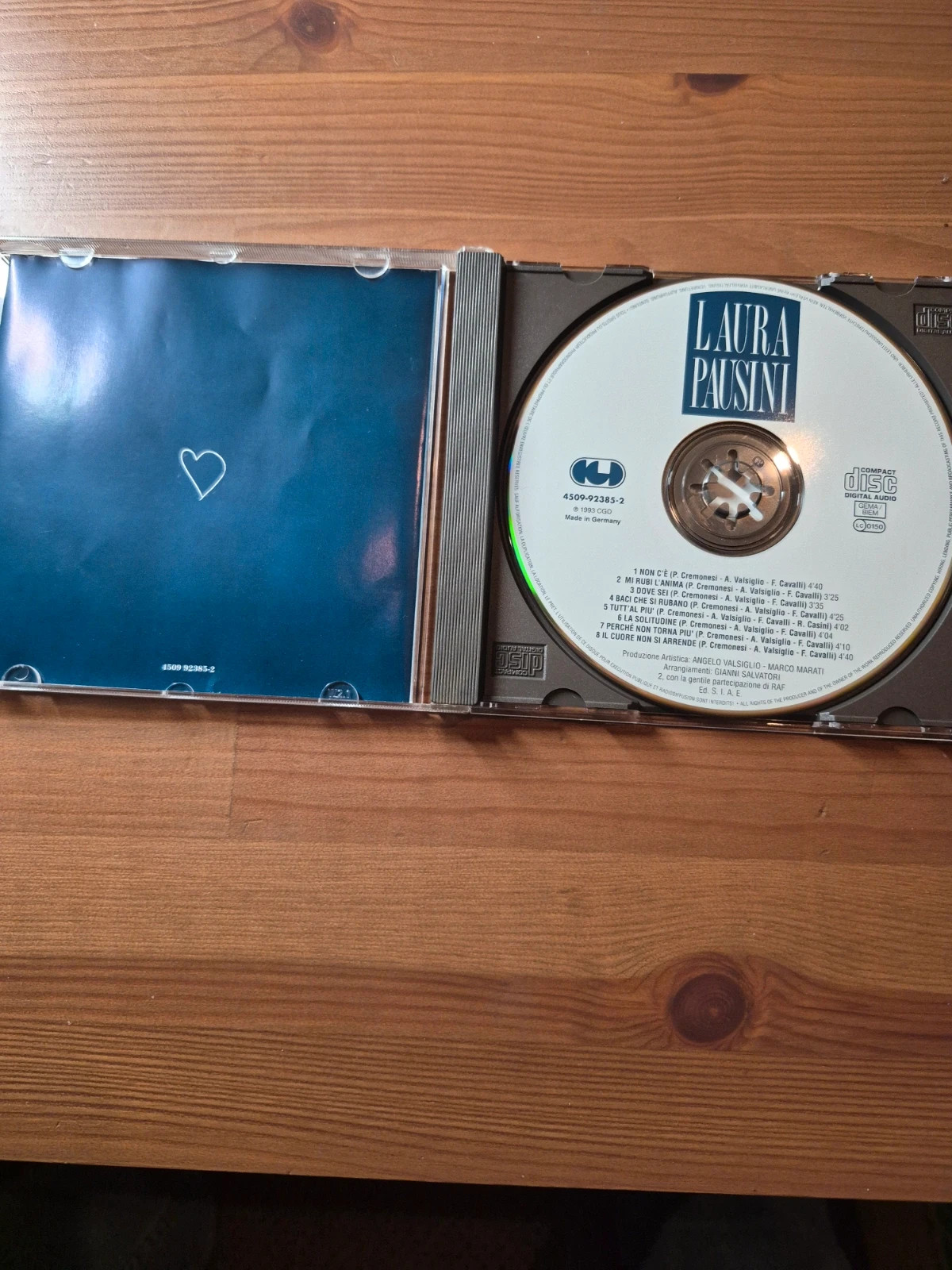 Cd audio Laura Pausini 3