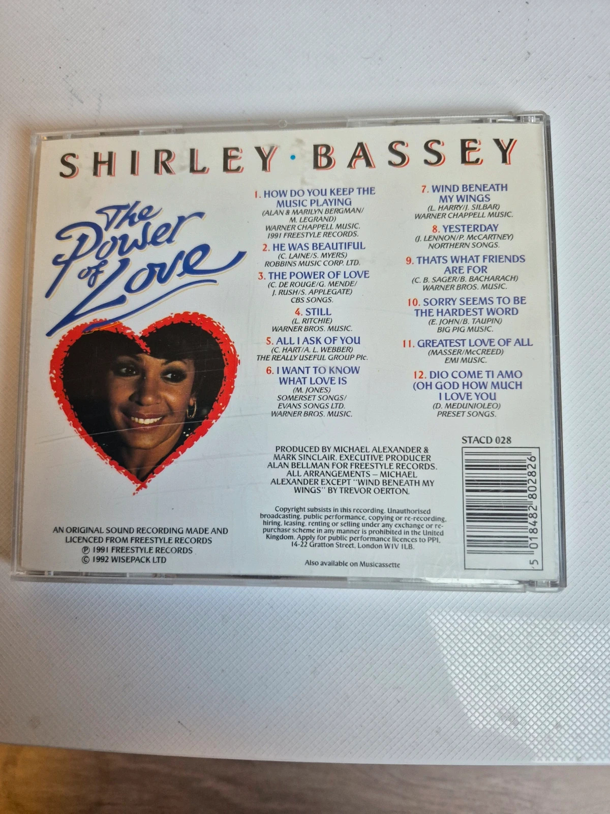 Cd audio shirley bassey (the power of love) 2