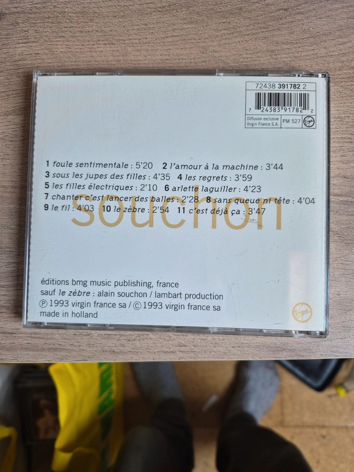 Cd audio Souchon (c'est déjà ça) 2