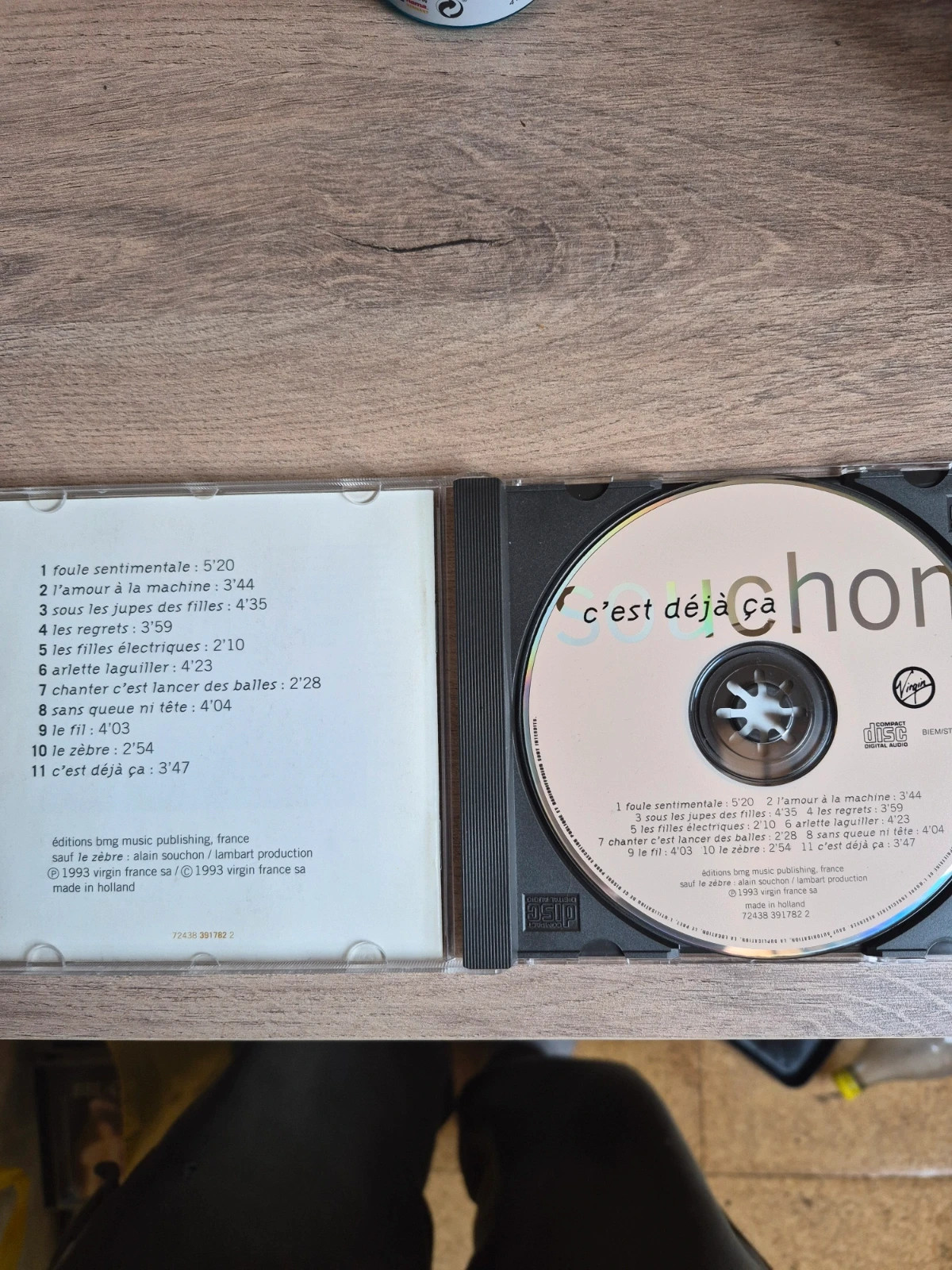 Cd audio Souchon (c'est déjà ça) 3
