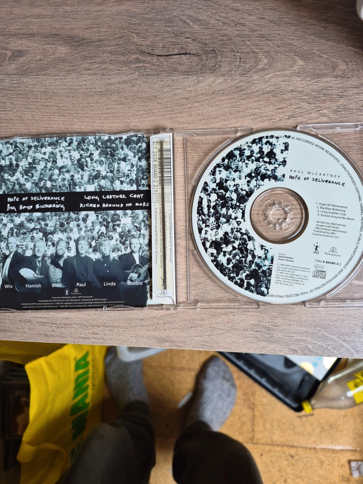 Cd audio Paul Mc Cartney(hope of deliverance) 3