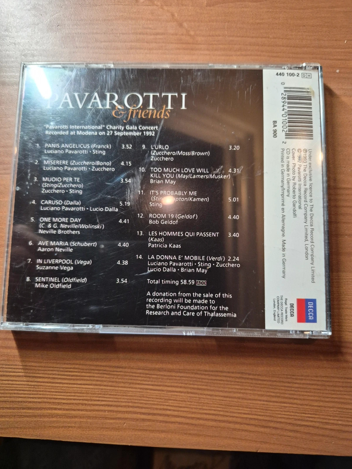 Cd audio Pavarotti &friends 2