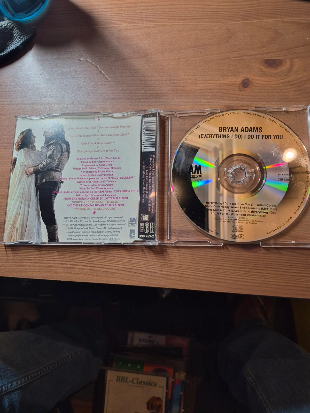 Cd audio Bryan Adams (Robin hood) 3