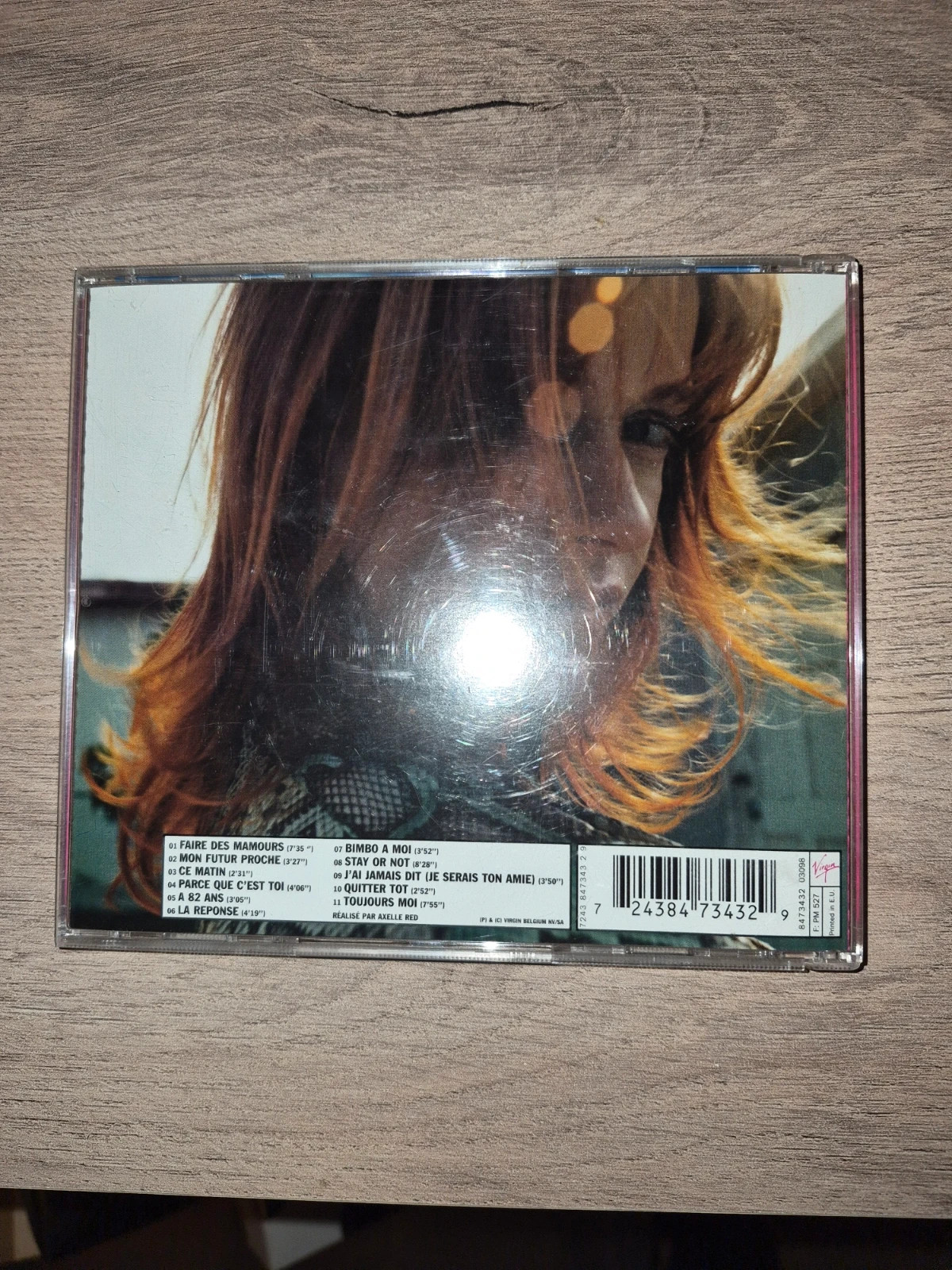 Cd audio axelle red (toujour moi) 2