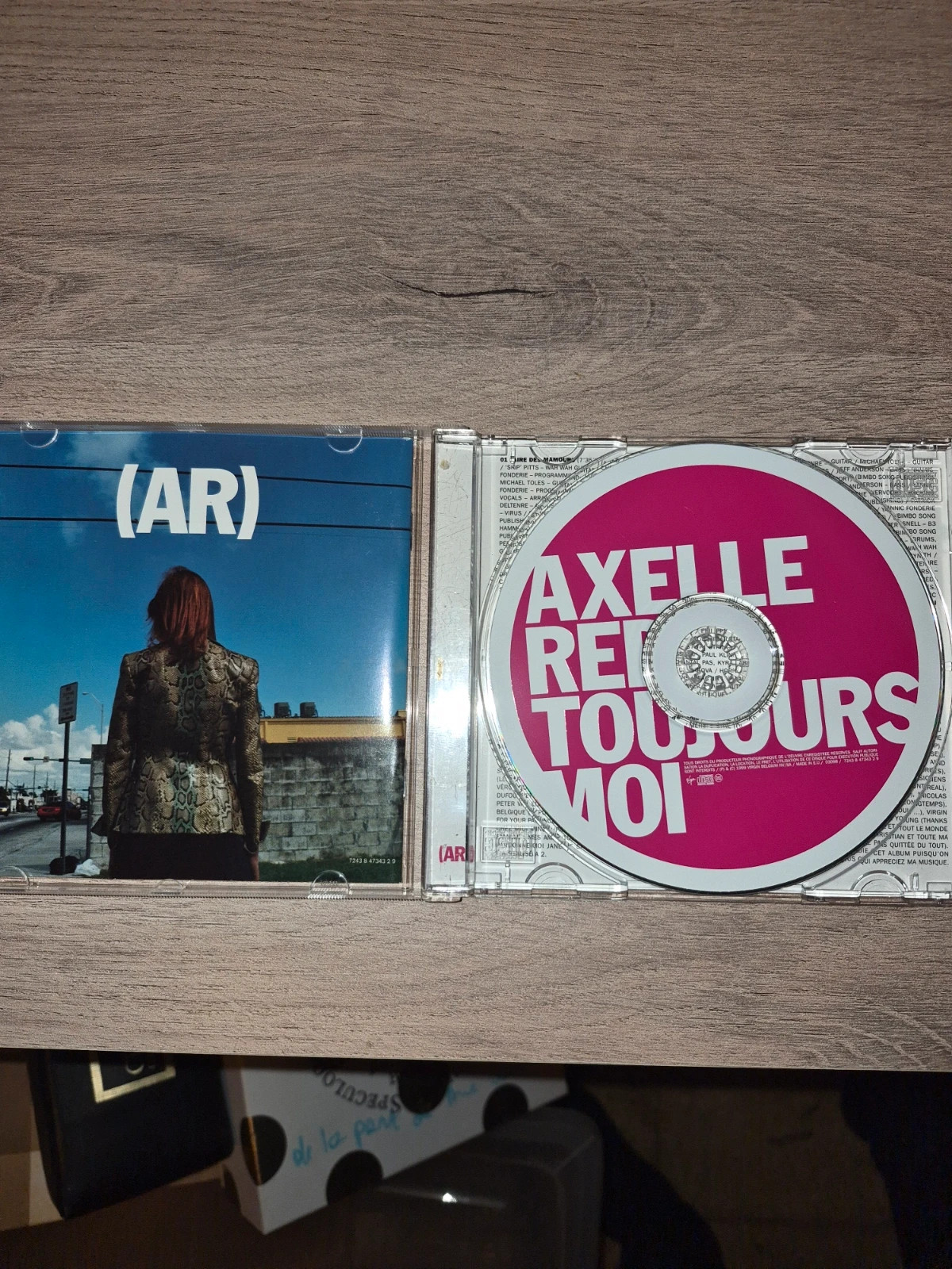 Cd audio axelle red (toujour moi) 3