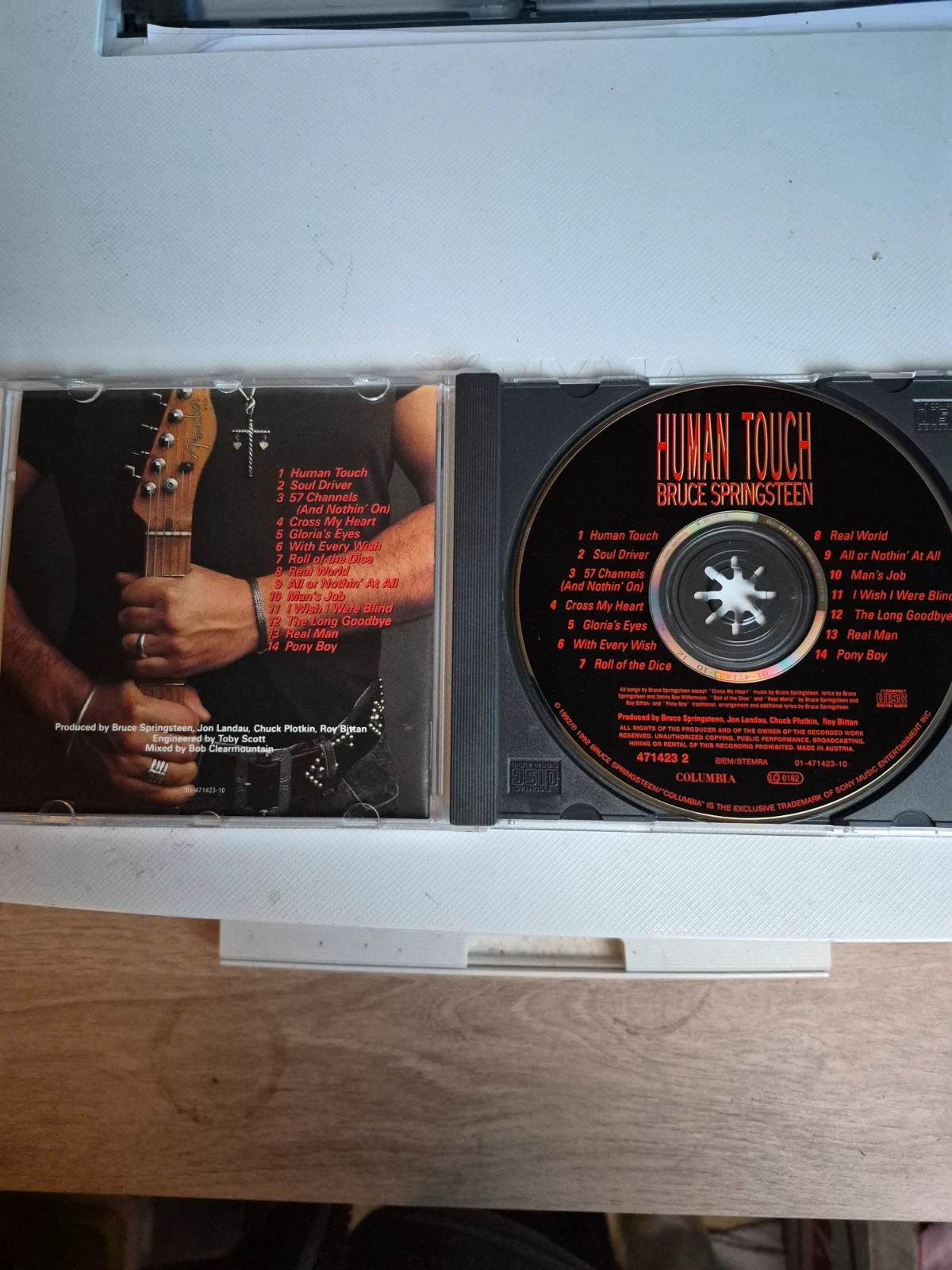 Cd audio bruce springsteen (human touch) 3