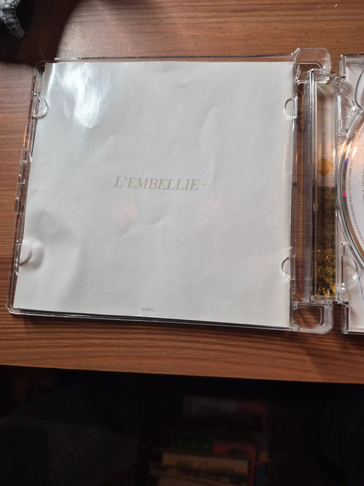 Cd audio Calogero (l’embellie) 4