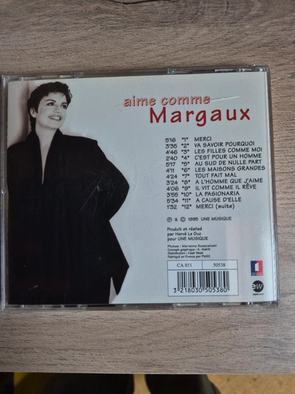 Cd audio Margaux(aime comme) 2