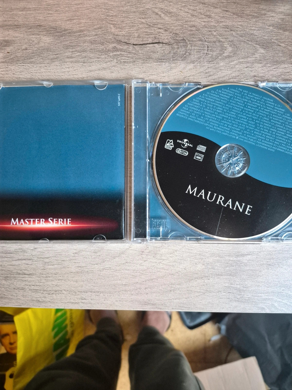 Cd audio Maurane (Master serie) 3
