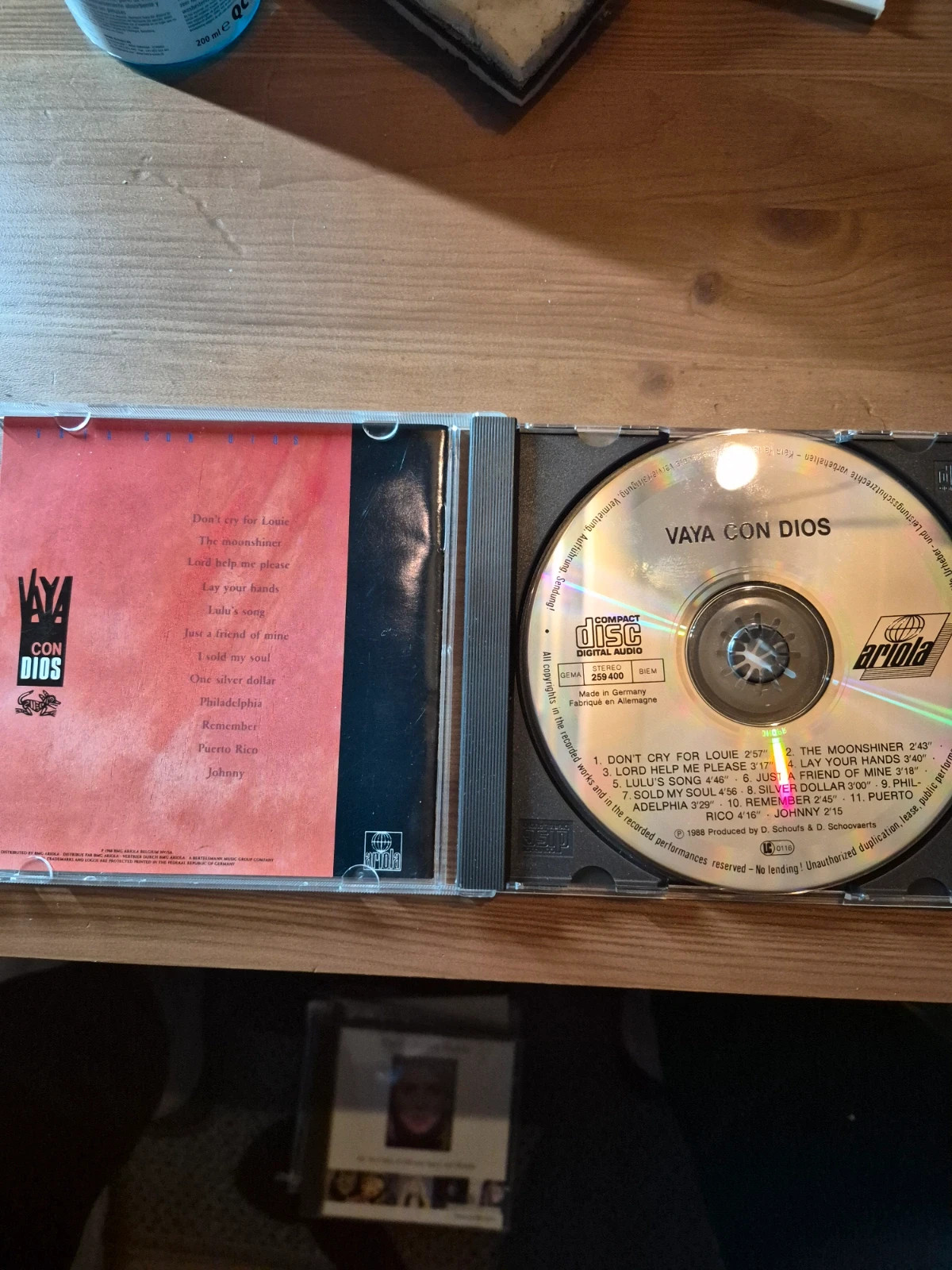Cd audio vaya con dios 3