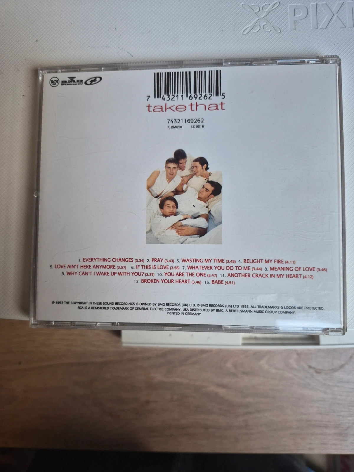 Cd audio Take That (everything changes) 2