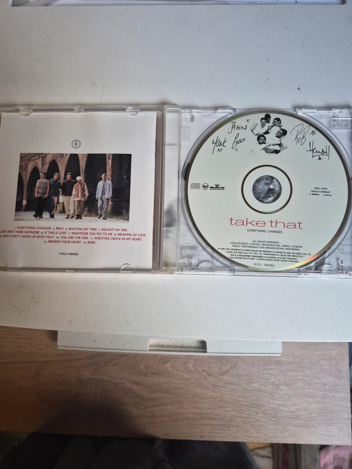 Cd audio Take That (everything changes) 3