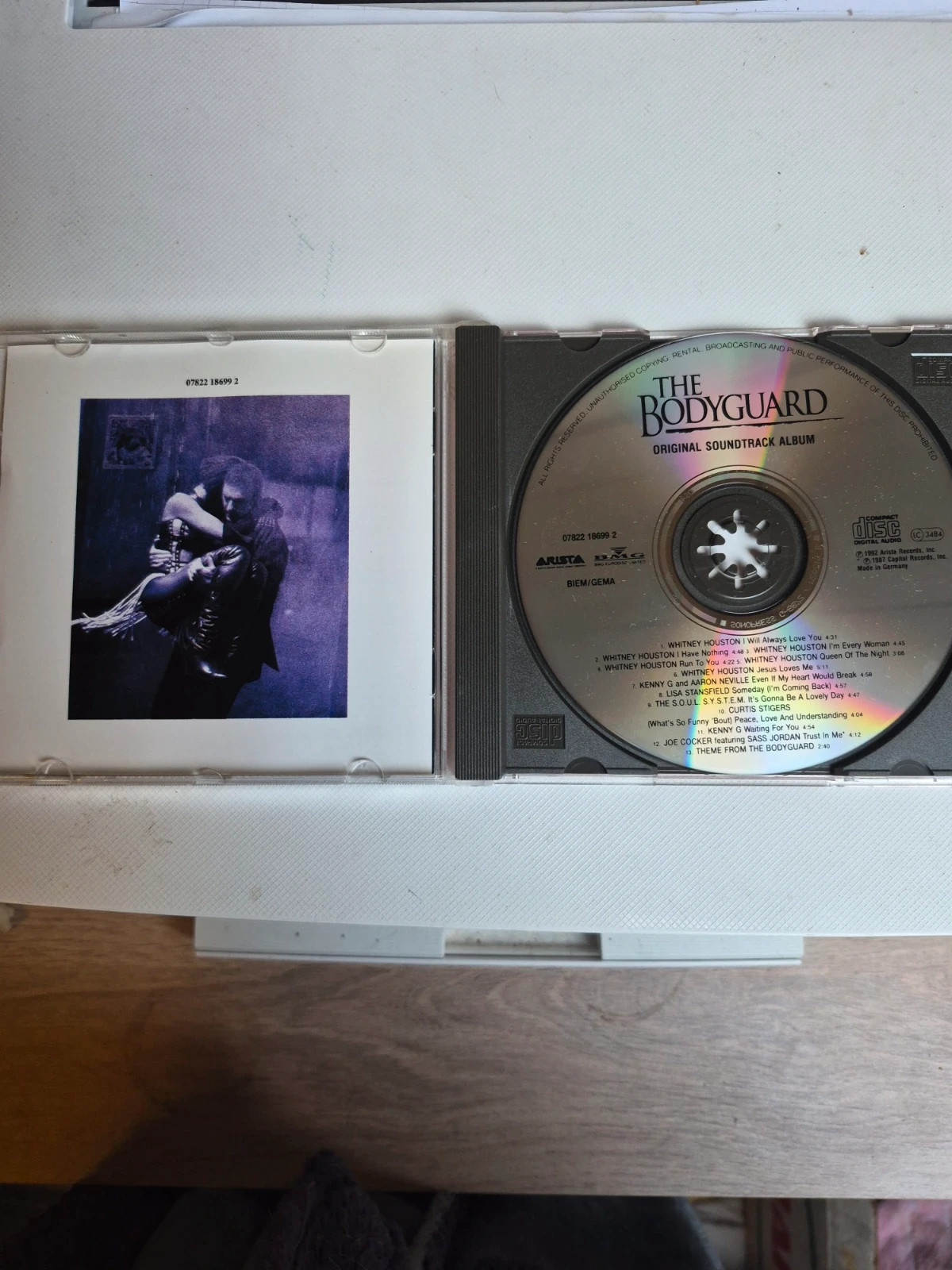 Cd audio Whitney Houston(Bodyguard) 3